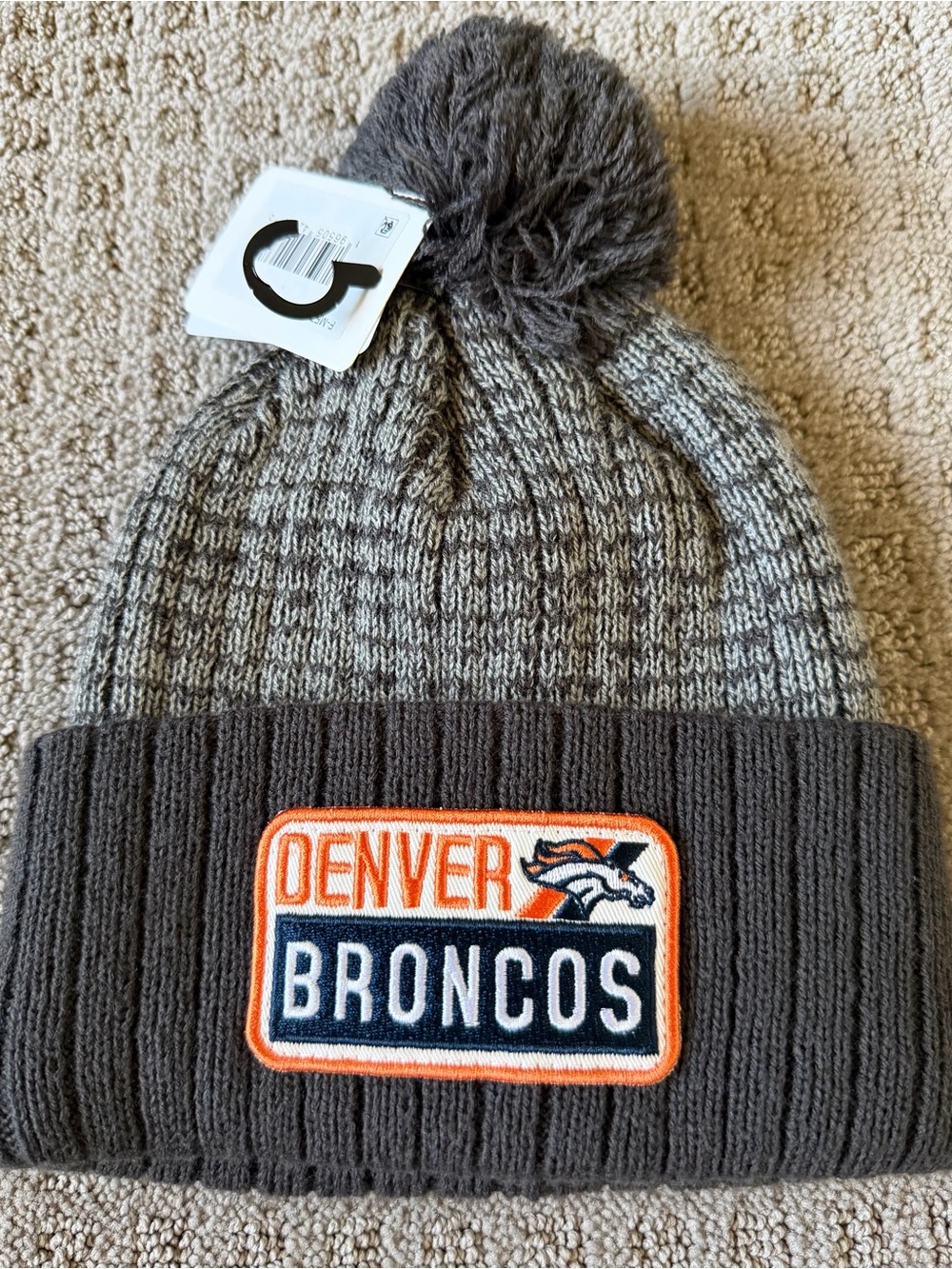 NWT Denver Broncos Beanie